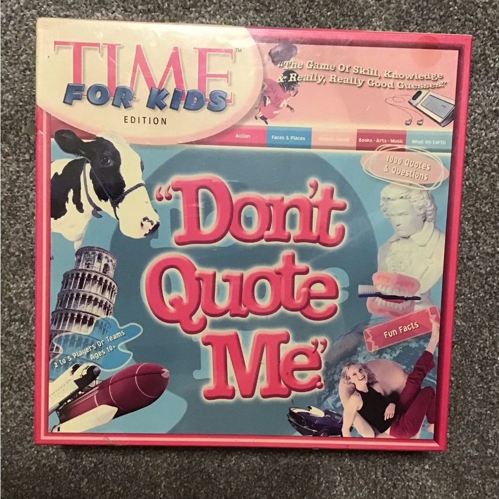 TIME For Kids Edition Don’t Quote Me NEW